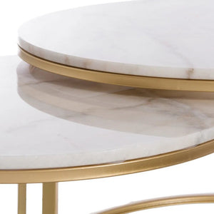 Table basse en marbre Cléo