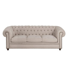 Charger l'image dans la galerie, Canapé Chersterfield 3pl