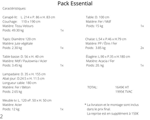 Pack Essential 2